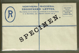 Northern Rhodesia, Envelope Specimen - Rodesia Del Norte (...-1963)