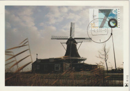 Pays Bas Carte Maximum 1986 Parc De Moulins 1257 - Maximum Cards