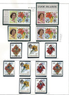 1967-75 COOK ISLANDS, Yvert N° 137/432 + BF  Collezione MNH/** Totale € 927 - Colecciones & Series