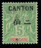 Aa5655b  -  French CANTON - STAMP - Yvert # 20  Mint NEVER Hinged  MNH - Ongebruikt