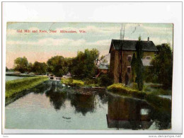 016785 - Old Mill And Race, Near Milwaukee - Milwaukee