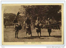 009664  -  ZAMBIE  -  Tambours Et Silimba - Sambia