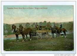 008019  -  Canadian North-West Mounted Police : Wagon And Escort - Altri & Non Classificati