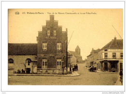 17379   -   Woluwe-St-Pierre  -  Vue De La Maison Communale, Et La Rue Félix Poels - Woluwe-St-Pierre - St-Pieters-Woluwe