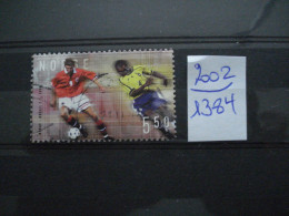 Norvège 2002 - Football "Milan/Rosenborg" 5,50 K - Y.T. 1384 - Oblitéré - Used - Gebruikt