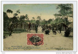 008960  -  Congo Belge  -  Danse De Guerre Chez Les Wasongola - Congo Belge