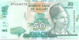 Malawi  P-64   50  Kwacha  2014  UNC - Malawi