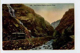 011686  -  The Famous Ogden Canyon  -  Utah - Ogden