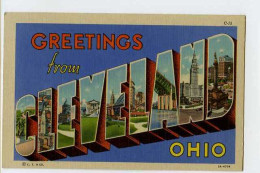 011692/94  -   OHIO  -  Greetings From  CLEVELAND - Cleveland