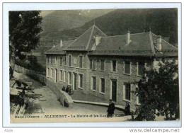 015990  -  Allemont  -  La Mairie Et Les Ecoles - Allemont