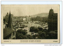 010632  -  BARCELONA  -  Plaza De Cataluna - Cantabria (Santander)