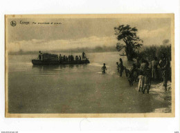 A 19504  -  Congo  -  Per Stoomboot Of Prauw - Kinshasa - Léopoldville