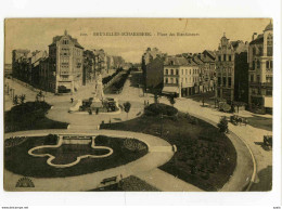 A 19516  -  Schaerbeek  -  Place Des Bienfaiteurs  -  1914 - Places, Squares