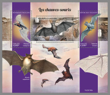 TOGO 2023 MNH Bats Fledermäuse Chauve-souris M/S - OFFICIAL ISSUE - DHQ2329 - Vleermuizen