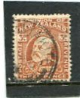 NEW ZEALAND - 1909  3d  KING EDWARD VII  FINE USED  SG 389 - Usati