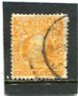 NEW ZEALAND - 1909  4d  YELLOW  KING EDWARD VII  FINE USED  SG 390a - Used Stamps