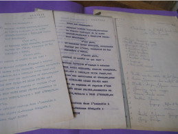 DOSSIER VENTE HOTEL PARTICULIER METTEUR EN SCENE THEATRE GAIETE LYRIQUE MAURICE CATRIENS / ARCHITECTE GROSSARD 1933 - Actors & Comedians