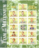 Ireland 1999 Team Of The Millennium In Gaelic Football   Mi  1150-1165 Sheet  MNH(**) - Sonstige & Ohne Zuordnung