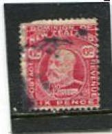 NEW ZEALAND - 1909  6d  KING EDWARD VII  FINE USED  SG 392 - Gebruikt