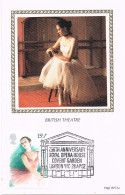 50971. Tarjeta Maxima COVENT GARDEN LONDON, England 1982 Toyal Opera. British Theatre. Terma EUROPA - Maximum Cards