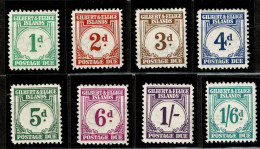 Gilbert & Ellige Islands, 1940, # 1/8, MH - Gilbert- Und Ellice-Inseln (...-1979)