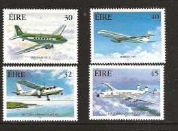 Ireland 1999 Civil Aviation In Ireland: Passenger Planes   Mi  1180 - 1183  MNH(**) - Sonstige & Ohne Zuordnung