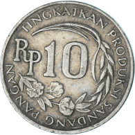 Monnaie, Indonésie, 10 Rupiah, 1971 - Indonesien