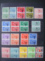 EUROPA 1962 MNH** COMPLETE YEAR In PAIRS / COT. Mi. 2x84 = 168 € (39 Stamps / 18 Countries) - Collections (sans Albums)