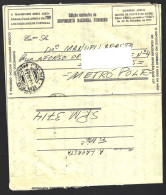 Colonial War Military Aerogram. TAP Offer Air Transport. SPM 3714 Mozambique Obliteration Of EPM 14 In 1974. Rare. - Briefe U. Dokumente