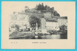 * La Roche En Ardenne (Luxembourg - La Wallonie) * (D.T.L.) Les Ruines, Canal, Quai, Chateau Fort, Unique, Old, Rare - La-Roche-en-Ardenne