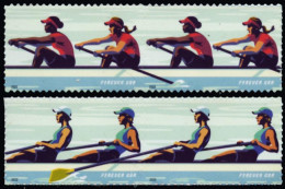 Etats-Unis / United States (Scott No.5694-97 - Women's Rowing) [**] MNH Set Pf 4 Diff. See NOTE Se-tenant - Unused Stamps