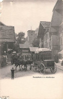 Postabfahrt In Adelboden Poste Fédérale Diligence Bundespost  Postkutsche - Adelboden