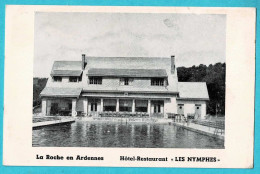 * La Roche En Ardenne (Luxembourg - La Wallonie) * Les Nymphes, Hotel Restaurant, Au Bord De L'Ourthe, Piscine - La-Roche-en-Ardenne