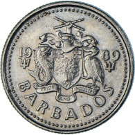 Monnaie, Barbade, 10 Cents, 1989 - Barbades