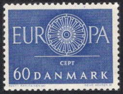  EUROPA - CEPT -           **/MNH Dinamarca 1960 / Piedra Grabada En Hueco.Nª39 - Unused Stamps