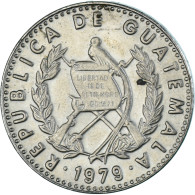 Monnaie, Guatemala, 25 Centavos, 1979 - Guatemala