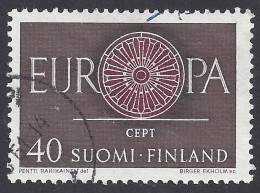EUROPA CEPT 1960 - Yvert 502° - Finlandia | - 1960