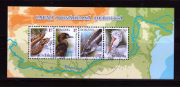 2010 -  Faune Du Delta Du Danube Mi No Block 470 - Used Stamps