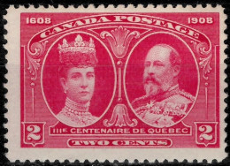 Canada Stamp 1908 / Sc#98 - 2¢  King Edward VII & Queen Alexandra MNH** - Ungebraucht