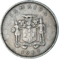 Monnaie, Jamaïque, 10 Cents, 1969 - Jamaique