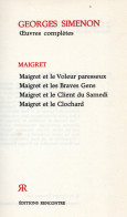 Bradé : MAIGRET ; Maigret Et Le Voleur Paresseux , Maigret Et Les Braves Gens , Etc , Etc , Voir Scan - Simenon