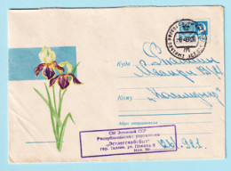 USSR 1967.1116. Iris. Prestamped Cover, Used - 1960-69