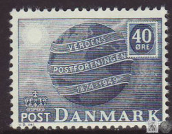 Dinamarca 1949 Correo 335 **/MNH U.P.U  - Unused Stamps