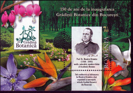 2010 - 150 Ans Du Jardin Botanique Mi No Block 471 - Usado