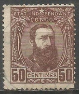 CONGO BELGA YVERT NUM. 9 USADO - 1884-1894