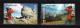 2010 - Roumanie - Jardin Des Carpates Mi No 6458/6459 - Used Stamps