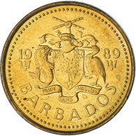 Monnaie, Barbade, 5 Cents, 1989 - Barbados (Barbuda)