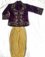 Algerian Traditional Costume (karako) For Girls ##hand Embroidered - Théâtre & Déguisements