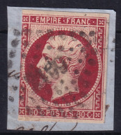 FRANCE 1859 - Canceled - YT 17Al - 1853-1860 Napoléon III.