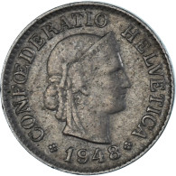 Monnaie, Suisse, 10 Rappen, 1948 - Autres & Non Classés
